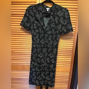 A NEW DAY Vital Voices Face print dress